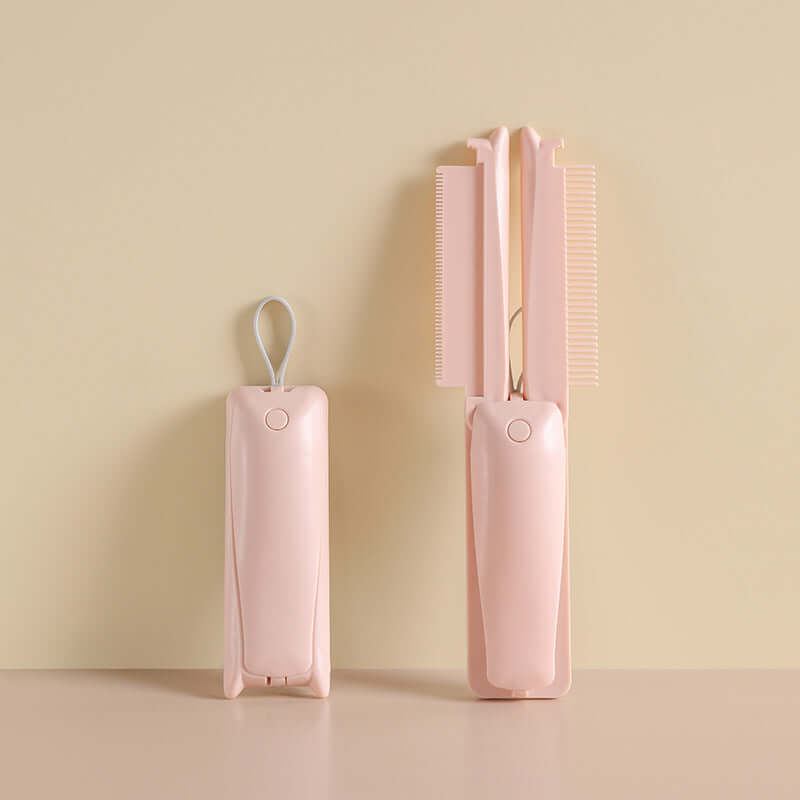 Bark Bliss Pet Groomer Hair Removal Brush – lightweight grooming tool for cats and dogs with soft teeth to remove loose fur and tangles.