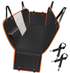  Dimensions chart for Bark Bliss hammock-style seat cover, showing compatibility with most standard vehicles and SUVs.